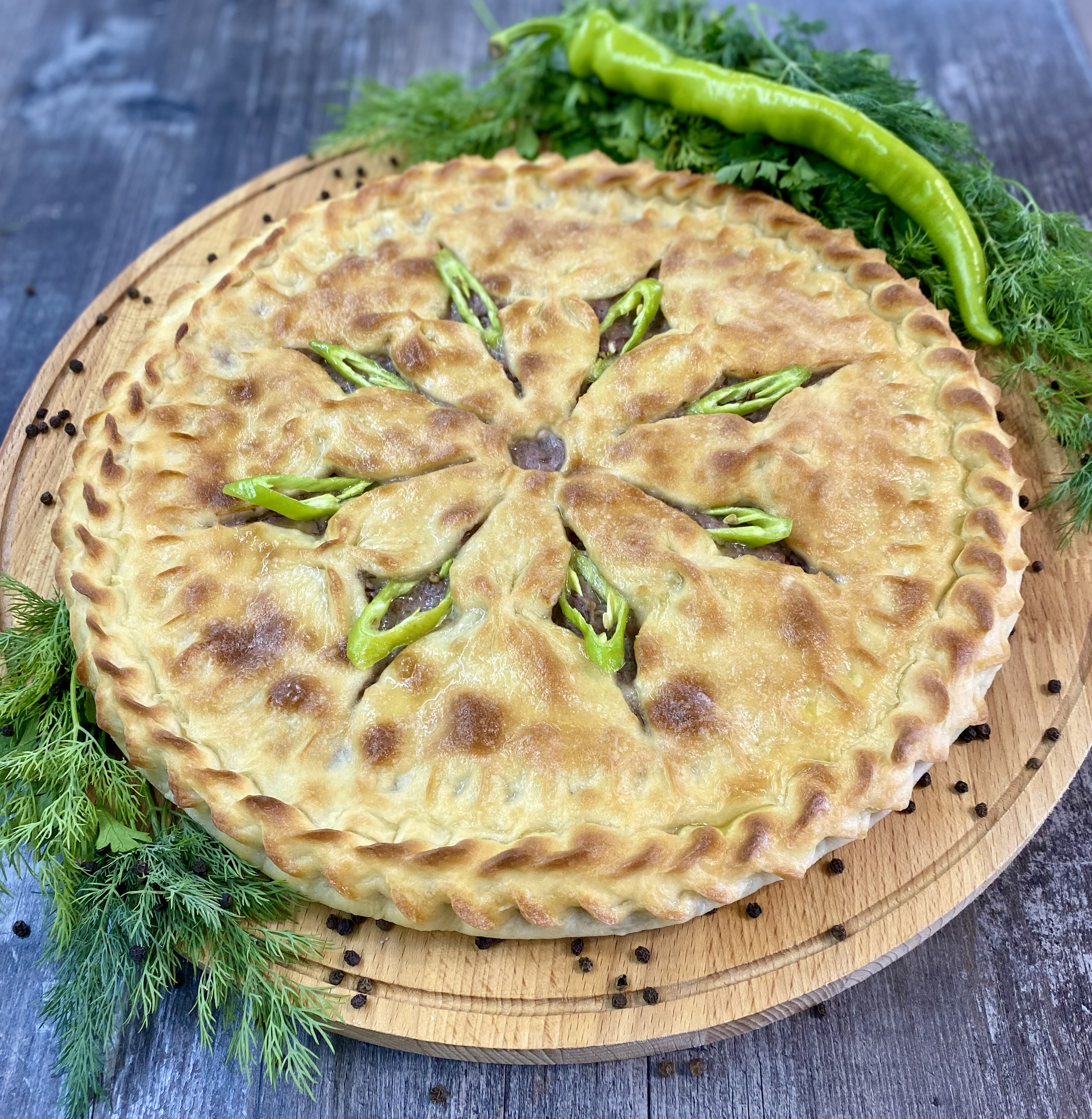 Фыдджын (пирог с мясом)